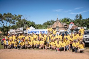 A família Camping's World na cidade de Tiradentes-MG