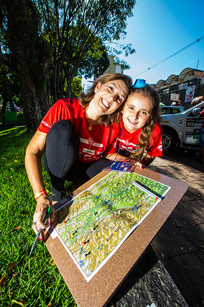 Atenção ao mapa é fundamental - Foto: Tom Papp / Mitsubishi