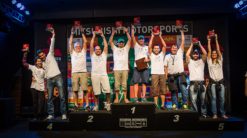 Pedro Junio e Alessandro Bonsucesso venceram a etapa de Vinhedo da Mitsubishi - Foto: Tom Papp/FotoVelocidade