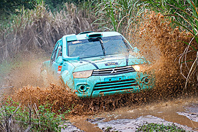 Fontoura está satisfeito com a evolução do carro (Mitsubishi L200 Triton SR) (Doni Castilho/DFotos)