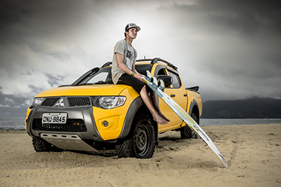 Gabriel Medina é o número 1 do ranking de surf - Foto: Pablo Vaz / Mitsubishi