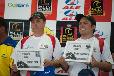 Facco/Ribeiro: Campeões do RN 1500 na Pró Brasil - Foto: Fabio Davini/Dfotos