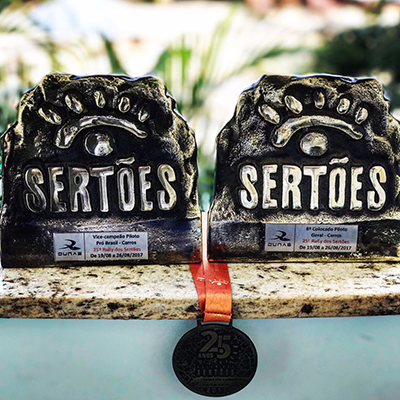 A Bulldog Racing levou para casa dois troféus do maior rali do Brasil
