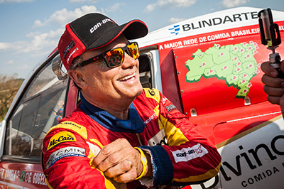 Reinaldo Varela e um dos principais nomes do rally brasileiro (Foto: Marcelo Maragni/Fotop)