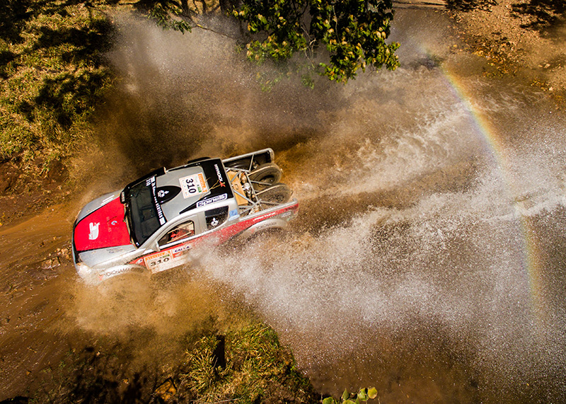 Rally dos Sertões passou por GO, MT e MS e teve 3.300 km - Foto: Marcelo Maragni/Fotop