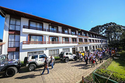 O 10º Transcatarina terá concentração no Hotel Renar, em Fraiburgo, SC (Douglass Fagundes/DFOTOS)
