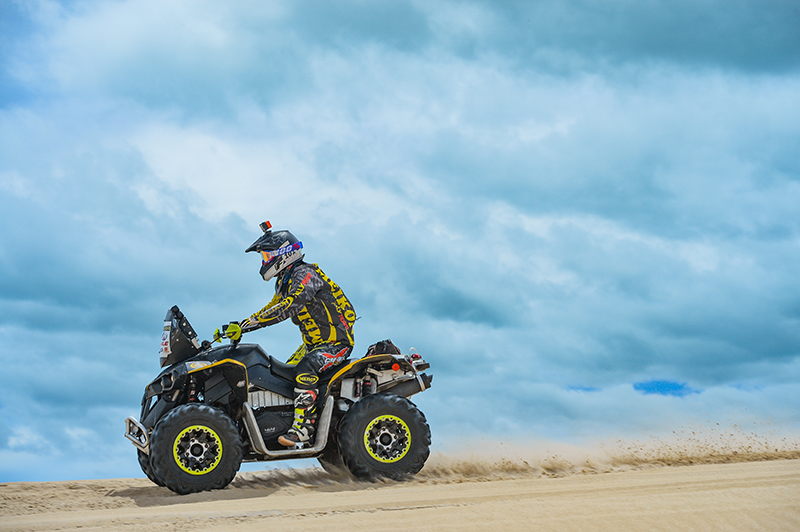 Belmont estará no comando do quadriciclo Can-Am Renegade 1000cc (Fábio Davini/DFotos)