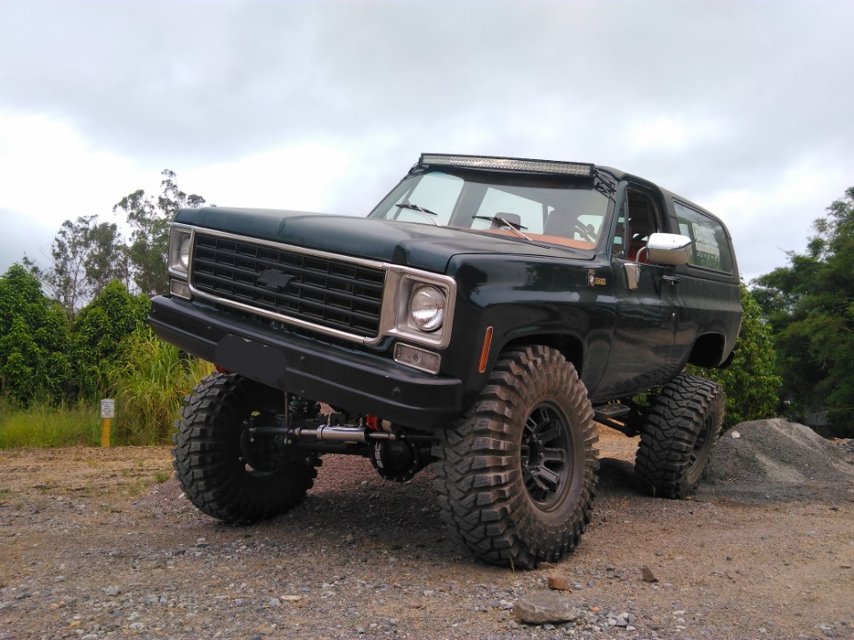 Chevrolet Blazer  K5 equipada para qualquer terreno Mais 