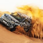 Cruz Vermelha  testa novo Land Rover Defender ao limite no deserto