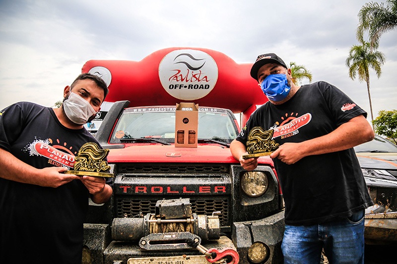 Troller GS Racing na prova de rally regularidade do Paulista Off-Road