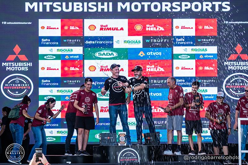 Rally Regularidade Mitsubishi Motorsports Goiânia Pódio